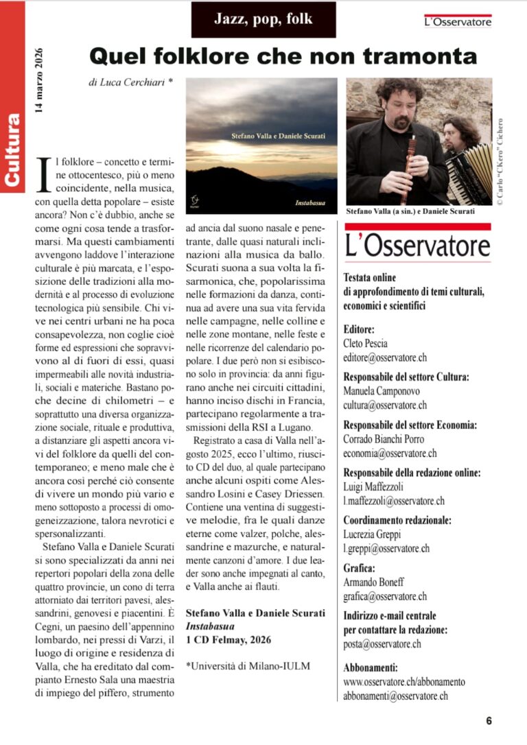 Quel Folkrore che non tramonta